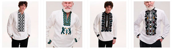 Чоловіча вишиванка з ручною вишивкою